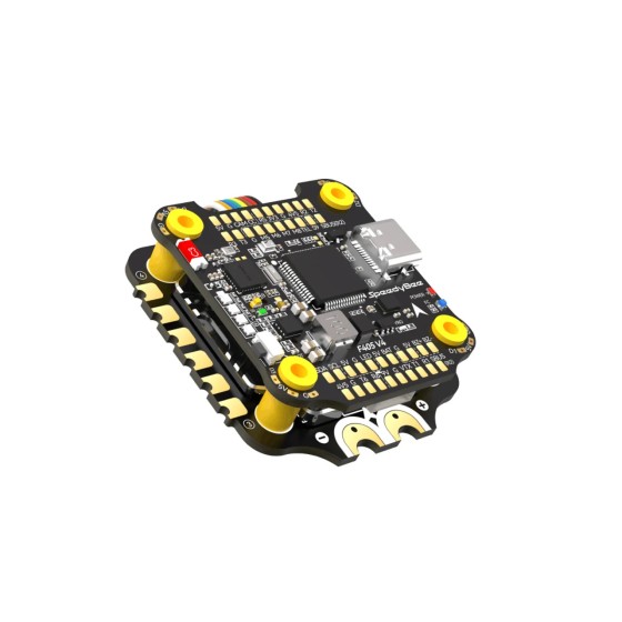 SpeedyBee F405 V4 3-6S 30X30 FC & ESC FPV Stack ICM42688P F405 Contrôleur de vol BLS 55A 4in1 ESC pour modèle de Drone Freestyle FPV
